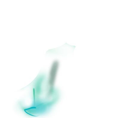 A part of the animated logo, the name is leaf_1/leaf_1_bottom_smoke