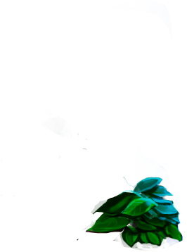 A part of the animated logo, the name is leaf_3/leaf_3_base