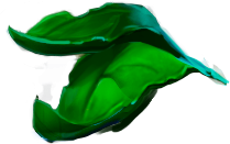 A part of the animated logo, the name is leaf_3/leaf_3_left